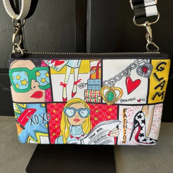 BRIGHTON Glam Girl crossbody - Picture 1 of 7